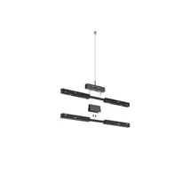 Ideallux EGO KIT BI-EMISSION LINEAR CONN CABLE 2 MT BK DALI kiegészítő mágneses sínrendszerhez műanyag, fekete - 351346