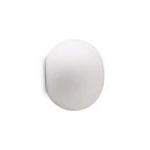 IdealLux COTTON fali lámpa fém, üveg, fehér, G9 - 352329