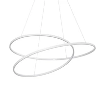 IdealLux OZ függeszték fém, akril, fehér, LED, 75W, 3000K, 8300Lm - 352411