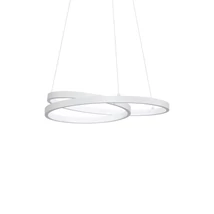 IdealLux OZ függeszték fém, akril, fehér, LED, 38W, 3000K, 4350Lm - 352435