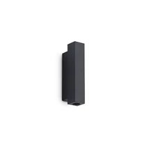 IdealLux LOOK fali lámpa fém, fekete, LED, 9W, 3000K, 900Lm - 353357