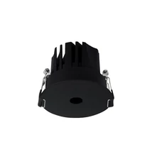 IdealLux INFINITY beépíthető szpot lámpa fém, fekete, LED, 7W, 3000K, 520Lm - 355702