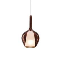IdealLux KALIQUE függeszték fém, üveg, króm, vörösréz, E27 - 359915