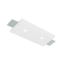 IdealLux ZEPHYR beépíthető lámpa fém, fehér, LED, 24W, 3000K, 2400Lm - 361307