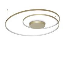 IdealLux OZ mennyezet lámpa fém, akril, sárgaréz, fehér, LED, 75W, 3000K, 8300Lm - 365022