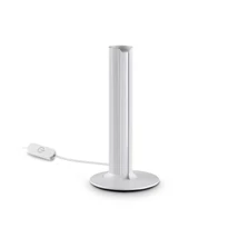 IdealLux DORICA asztali lámpa fém, akril, fehér, LED, 8W, 3000K, 930Lm - 366074