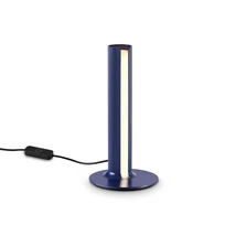 IdealLux DORICA asztali lámpa fém, akril, kék, fehér, LED, 8W, 3000K, 930Lm - 366104