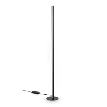 IdealLux DORICA állólámpa fém, fehér, fekete, akril, LED, 50W, 3000K, 6000Lm - 366128