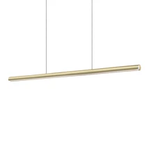 IdealLux DORICA függeszték fém, akril, sárgaréz, opál, LED, 35W, 3000K, 4000Lm - 366449