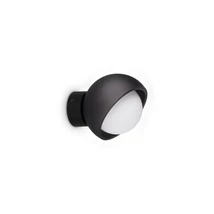 IdealLux BLOOM fali lámpa fém, üveg, fekete, fehér, G9 - 366548
