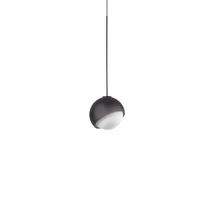 IdealLux BLOOM függeszték fém, üveg, fekete, fehér, G9 - 366630