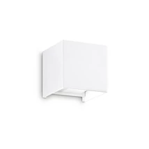 IdealLux ATOM fali lámpa fém, üveg, fehér, LED, 12W, 4000K, 1200Lm, IP54 - 366807