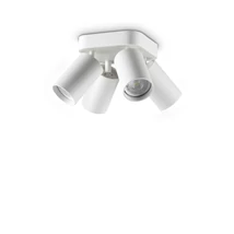 IdealLux DYNAMITE mennyezet lámpa fém, fehér, GU10 - 367439