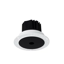 IdealLux INFINITY beépíthető szpot lámpa fém, fekete, LED, 12W, 3000K, 1000Lm - 368764