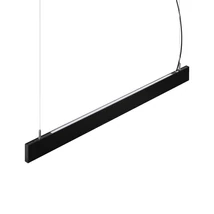 IdealLux STEEL függeszték fém, fekete, LED, 38W, 4000K, 5150Lm - 368849