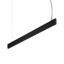 IdealLux STEEL függeszték fém, fekete, LED, 30W, 3000K, 3600Lm - 368931