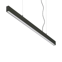 IdealLux OFFICE függeszték fém, fekete, LED, 30W, 3000K, 3900Lm - 369112
