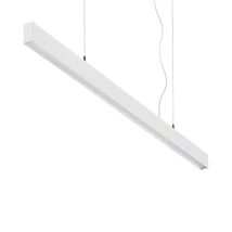 IdealLux OFFICE függeszték fém, fehér, LED, 30W, 4000K, 4000Lm - 369150
