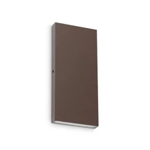 IdealLux POST-IT kültéri fali lámpa fém, műanyag, barna, LED, 6W, 3000K, 620Lm, IP65 - 369396