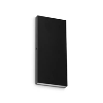 IdealLux POST-IT kültéri fali lámpa fém, műanyag, fekete, LED, 6W, 3000K, 620Lm, IP65 - 369419