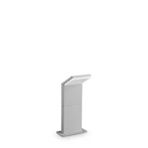 IdealLux STYLE kültéri állólámpa fém, műanyag, szürke, opál, LED, 8,5W, 3000K, 950Lm, IP54 - 369648
