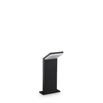 IdealLux STYLE kültéri állólámpa fém, műanyag, fekete, opál, LED, 8,5W, 3000K, 950Lm, IP54 - 369662