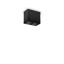 IdealLux LIKA mennyezet lámpa fém, fekete, LED, 6W, 3000K, 360m - 369877