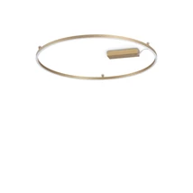 IdealLux ORACLE mennyezet lámpa fém, akril, sárgaréz, LED, 53W, 3000K, 5650Lm - 370279