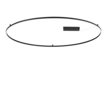 IdealLux ORACLE mennyezet lámpa fém, akril, fekete, LED, 81W, 3000K, 9300Lm - 370316