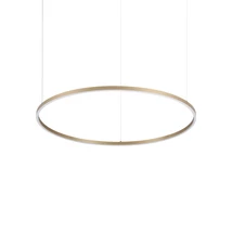 IdealLux ORACLE függeszték fém, akril, sárgaréz, LED, 53W, 3000K, 5650Lm - 370514