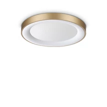 IdealLux PLANET mennyezet lámpa fém, műanyag, sárgaréz, fehér, LED , 25W, 3000K, 2250Lm - 370637