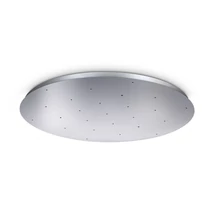 IdealLux ROSONE mennyezetrózsa fém, króm - 370644