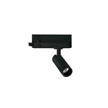 IdealLux PLAY fényforrás 3-fázisú sínrendszerhez fém, akril, fekete, LED, 7W, 3000K, 520Lm - 370903