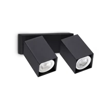 IdealLux DYNAMITE fali lámpa fém, fekete, GU10 - 371238