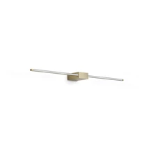 IdealLux ESSENCE fali lámpa fém, akril, sárgaréz, LED, 12W, 3000K, 1250Lm - 371689