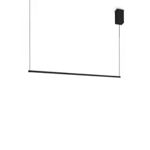 IdealLux ESSENCE függeszték fém, akril, fekete, LED, 19W, 3000K, 2250Lm - 371825