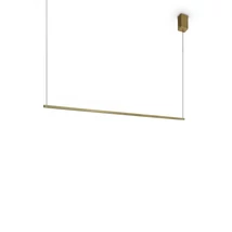 IdealLux ESSENCE függeszték fém, akril, sárgaréz, LED, 19W, 3000K, 2250Lm - 371856