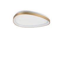 IdealLux GEMINI mennyezet lámpa fém, műanyag, sárgaréz, fehér, LED, 30W, 4000K, 3550Lm - 372082
