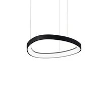 IdealLux GEMINI függeszték fém, műanyag, fekete, LED, 36W, 4000K, 4350Lm - 372136