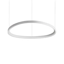 IdealLux GEMINI függeszték fém, műanyag, fehér, LED, 56W, 4000K, 6600Lm - 372181