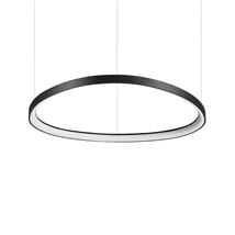 IdealLux GEMINI függeszték fém, műanyag, fekete, fehér, LED, 56W, 4000K, 6600Lm - 372198