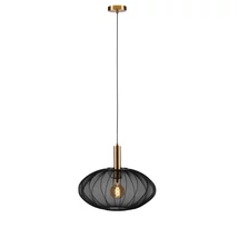 Lucide CORINA függeszték fém,műanyag,fekete,arany,E27 - 03447/52/30