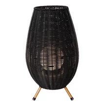 Lucide COLIN kültéri asztali lámpa fém, fekete, arany, LED, 3000K, 3W, 180lm, IP44 - 03843/36/30