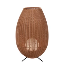 Lucide COLIN kültéri asztali lámpa fém, fekete, barna, LED, 3000K, 3W, 180lm, IP44 - 03843/80/72