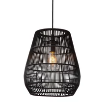 Lucide NERIDA kültéri függeszték műanyag, fekete, E27, IP44 - 03844/01/30