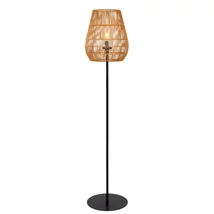 Lucide NERIDA kültéri állólámpa fém, műanyag, fekete, barna, E27, IP44 - 03845/81/72