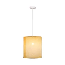 Lucide TISSAJA függeszték fém, szövet, fehér, E27, 40W - 06428/01/31