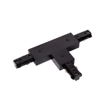 Lucide TRACK - T CONNECTOR kiegészítő 1-fázísú sínrendszerhez műanyag, fekete - 09950/07/30