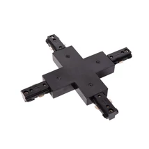 Lucide TRACK - X CONNECTOR kiegészítő 1-fázísú sínrendszerhez műanyag, fekete - 09950/08/30