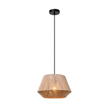 Lucide JESSICA függeszték fém,pamut,szürke,E27 - 10421/30/36